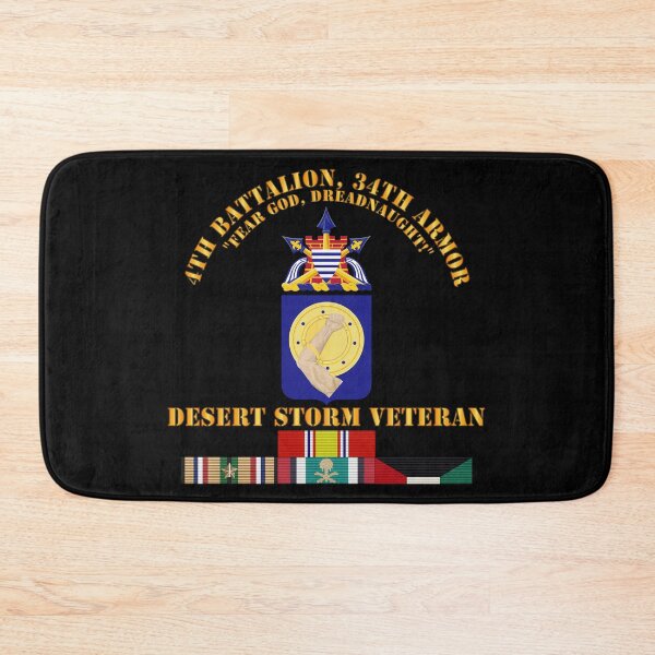 Item preview, Army - 4th Bn, 34th Armor - Desert Storm Veteran designed and sold by Military Insignia Products.