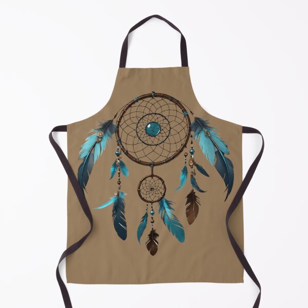 Item preview, Dream Catcher - Blues and Browns, Jade Center designed and sold by Pickle Wicked Designs.