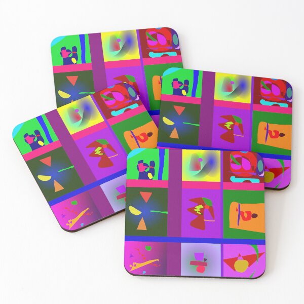 Item preview,  Collection of Nine Abstract Miniatures 9 designed and sold by masabo.