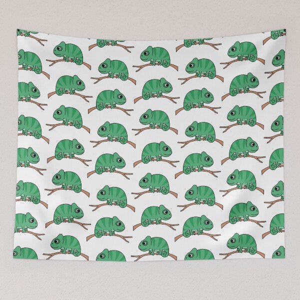 Item preview, Lindo camaleón designed and sold by littlearrow.