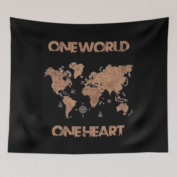 Item preview, One world one heart  designed and sold by redwolf92.