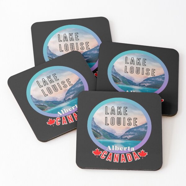 Item preview, Lake Louise Alberta Canada.  Bright text.Gift Ideas For The Ski Enthusiast. designed and sold by LindaLG.