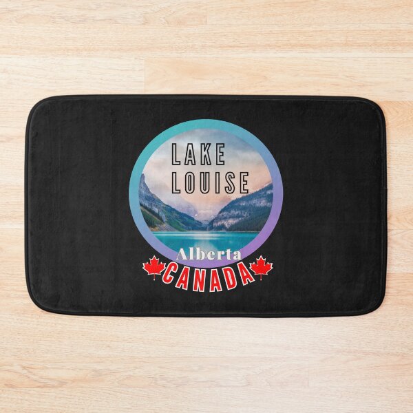 Item preview, Lake Louise Alberta Canada.  Bright text.Gift Ideas For The Ski Enthusiast. designed and sold by LindaLG.