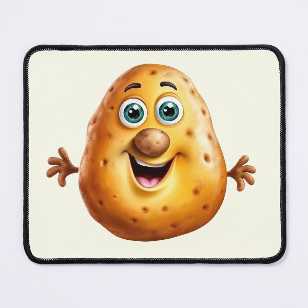 Item preview, 3D Funny Potato Cartoon Character Kids Real Food designed and sold by CreativeX7.