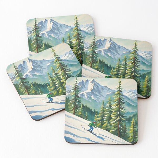 Item preview, vintage ski descent designed and sold by sabellet.