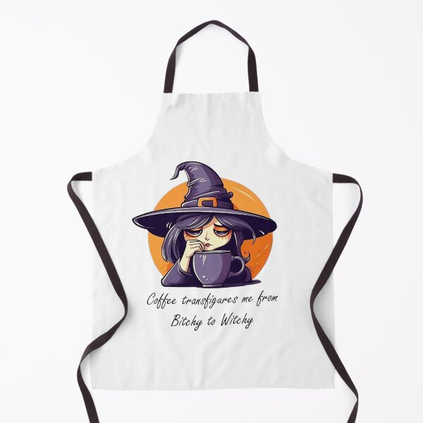 Item preview, Funny witch design designed and sold by earlgreysshoppe.