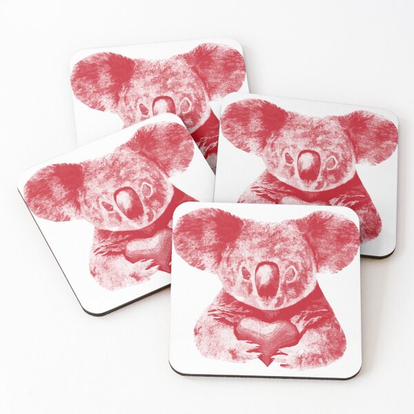 Item preview, Cute Koala Bear with Heart designed and sold by kinpirks.
