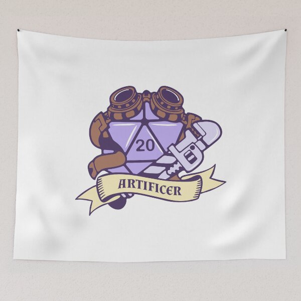 Item preview, DnD Artificer D20 designed and sold by sunburstrpg.