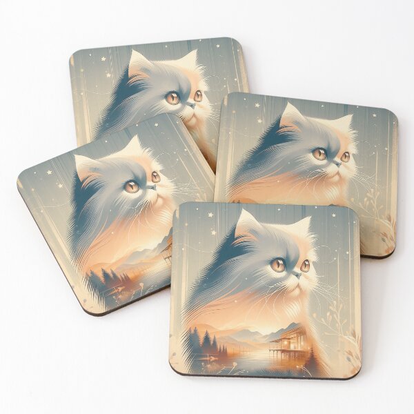 Item preview, Kitty by the Lake designed and sold by Furbabies Art.