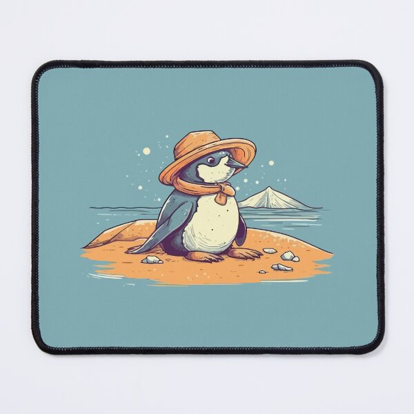 Item preview, Cute Penguin Chilling on the Beach designed and sold by Amir Faysal.
