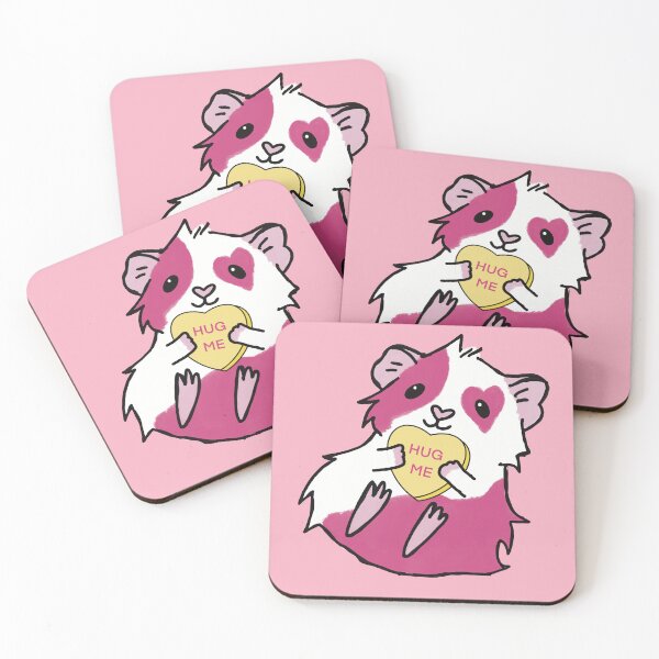 Item preview, Pink Valentine Abyssinian Guinea Pig designed and sold by Eldridge Guinea Pigs.