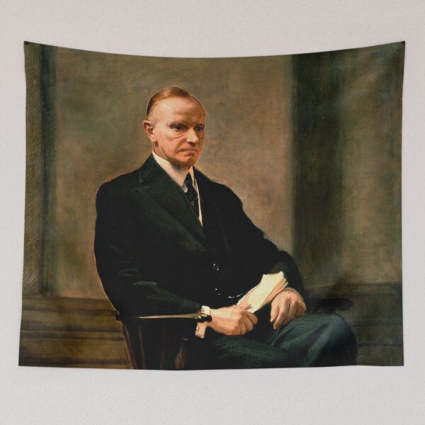 Item preview, Official Presidential portrait of Calvin Coolidge designed and sold by romeobravado.