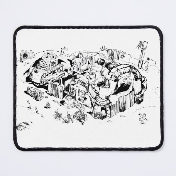 Item preview, Ruins in the desert designed and sold by Ema-Bubble.