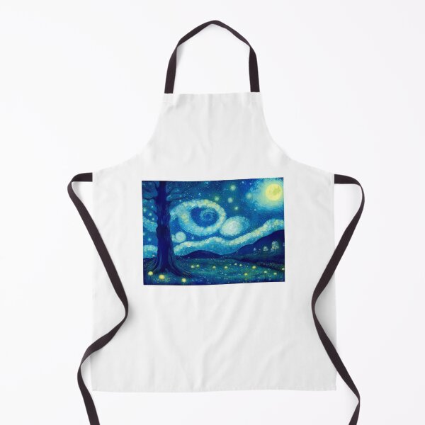 Item preview, Blue Starry Night - Magic Mushroom Forest #40 designed and sold by Scarlet Swan.