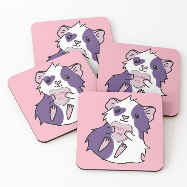 Item preview, Purple Valentine Abyssinian Guinea Pig designed and sold by Eldridge Guinea Pigs.