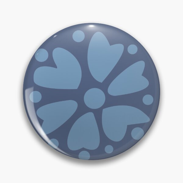Item preview, Indigo blue flowers pattern designed and sold by Chirayu1111.