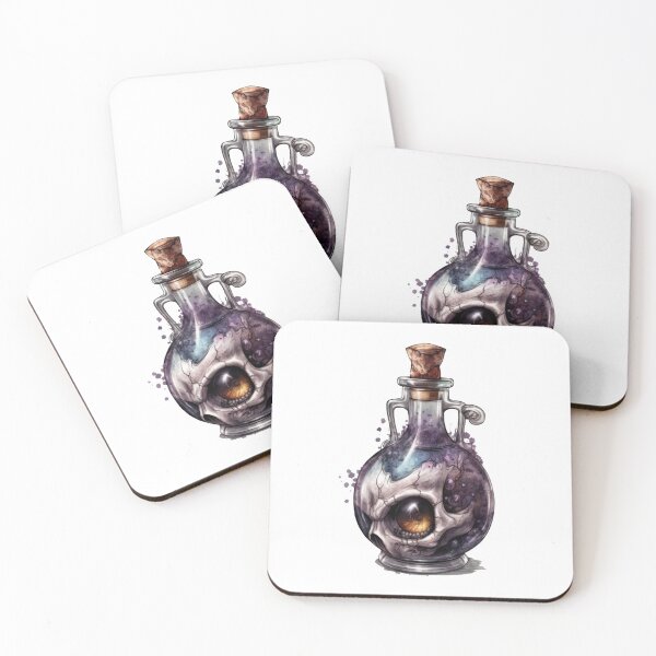 Item preview, Skull Spell Jar designed and sold by OutbreakDesigns.