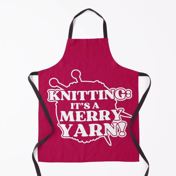 Item preview, Knitting Is A Merry Yarn designed and sold by McThingummy.