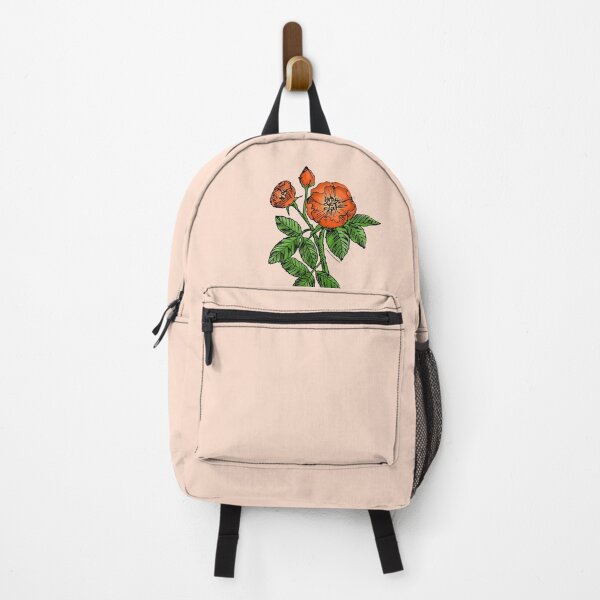 Item preview, Orange Globular Rose Bloom Single 1-7 Petals Almost Flat designed and sold by zenithcreative.