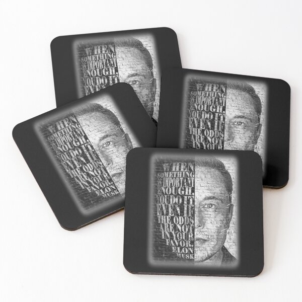 Item preview, Elon Musk - When Something is Important Do it Even if the Odds are Not in Your Favor designed and sold by WigOutlet.