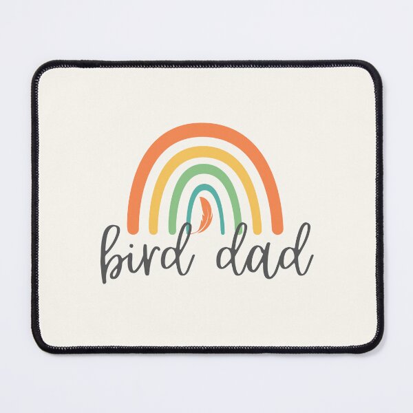 Item preview, Bird Dad - Feather - Colorful Rainbow - Bird Fathers Gift designed and sold by patternjp.