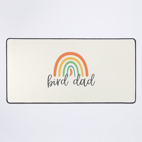 Item preview, Bird Dad - Feather - Colorful Rainbow - Bird Fathers Gift designed and sold by patternjp.