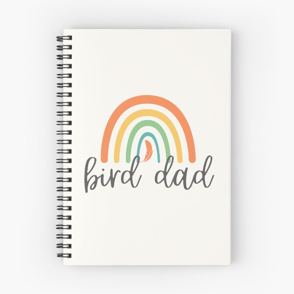 Item preview, Bird Dad - Feather - Colorful Rainbow -  Bird Fathers Gift designed and sold by patternjp.