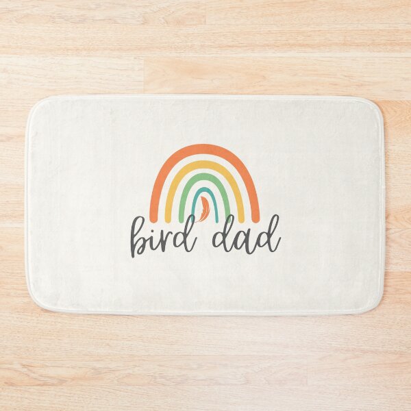 Item preview, Bird Dad - Feather - Colorful Rainbow -  Bird Fathers Gift designed and sold by patternjp.