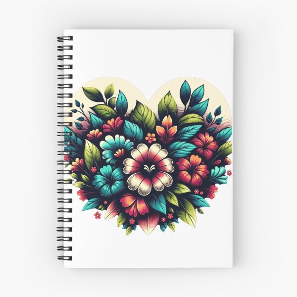 Item preview, Blossoming Affection: A Heart in Bloom designed and sold by Fourseason664.