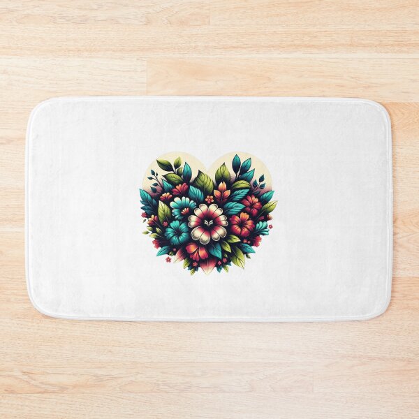 Item preview, Blossoming Affection: A Heart in Bloom designed and sold by Fourseason664.