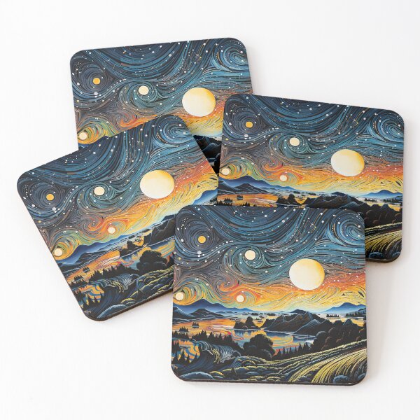 Item preview, Blue Valley Mountains designed and sold by OccultDreams.