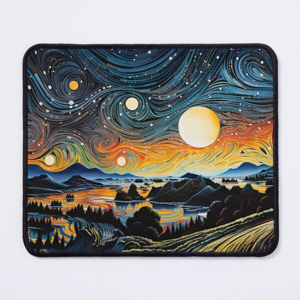 Item preview, Blue Valley Mountains designed and sold by OccultDreams.