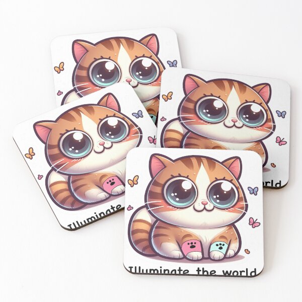 Item preview, Tater tot brave adorable cat   stickers  designed and sold by Jam3x.