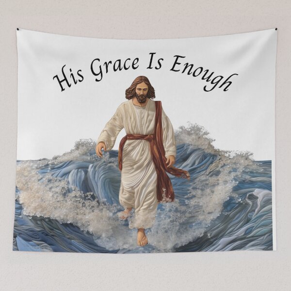 Item preview, His Grace Is Enough designed and sold by NDMDesignStudio.