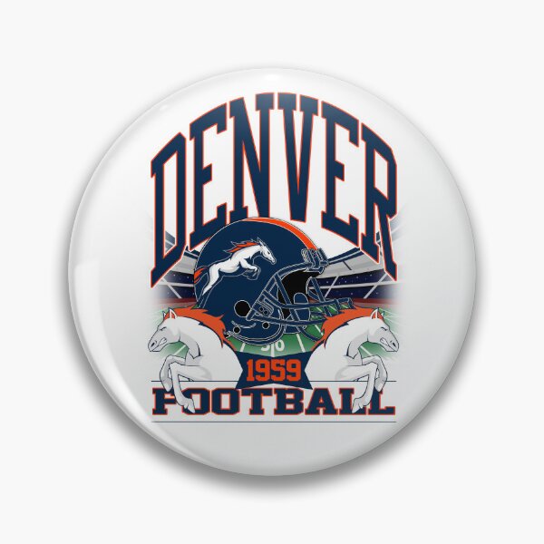 Artikelvorschau, Denver Football - Vintage Gridiron Legacy entworfen und verkauft von AllTimeBallers.