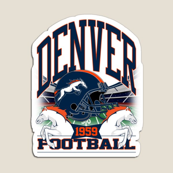 Artikelvorschau, Denver Football - Vintage Gridiron Legacy entworfen und verkauft von AllTimeBallers.