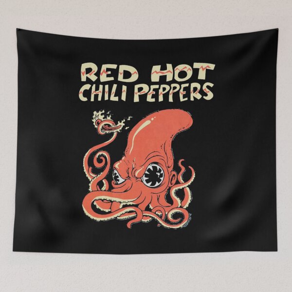 Item preview, Vibraciones RHCP en llamas designed and sold by arkhamtxyz.