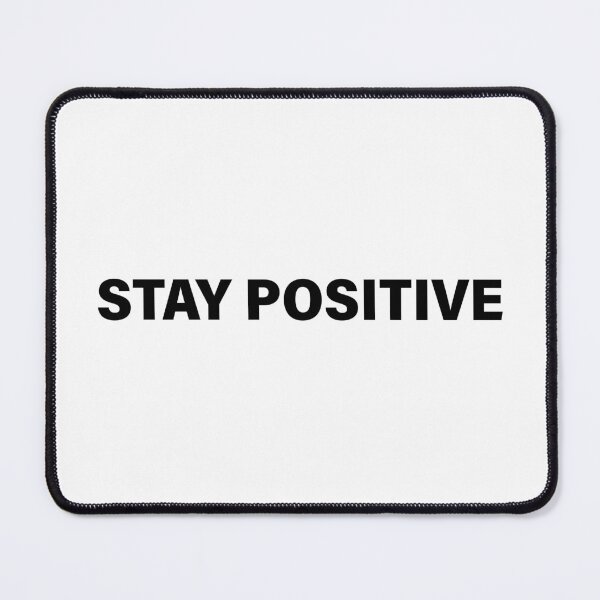 Item preview, Stay Positive Sticker designed and sold by Samarsgraphics.