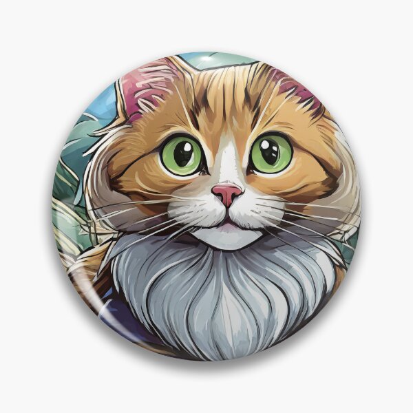 Item preview, Cute Multicored Kitty Cat  designed and sold by unthinkabletees.
