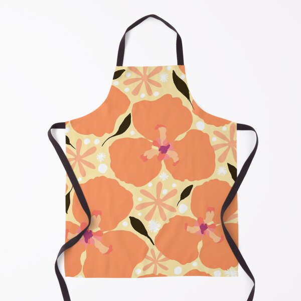 Item preview, Preppy Repeat peach pastel florals. designed and sold by Meteryards.