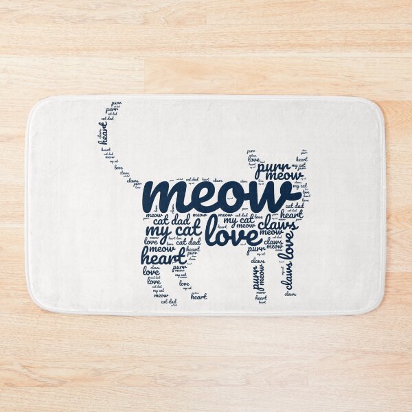 Item preview, Words Cat Dad designed and sold by SoulPaws.