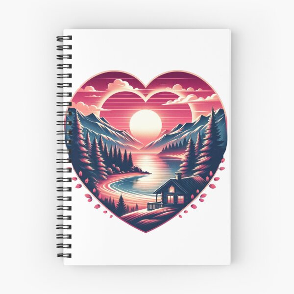 Item preview, Tranquil Devotion: Lakeside Love Reflection designed and sold by Fourseason664.