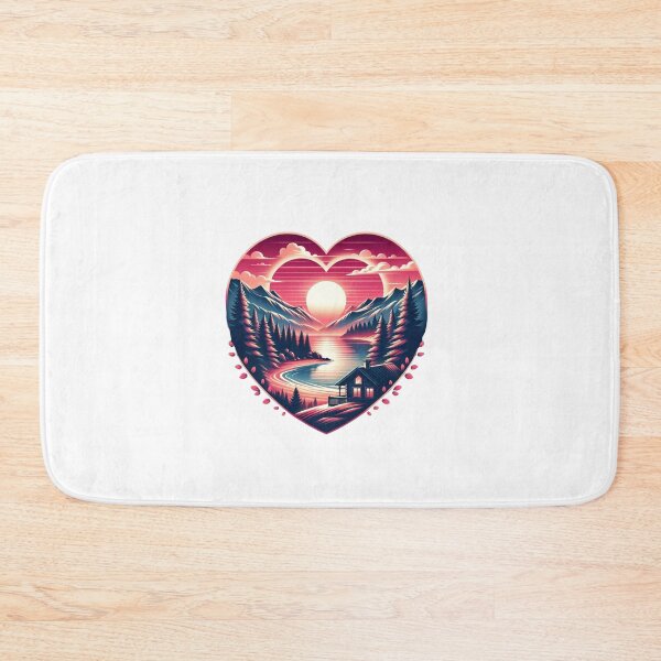 Item preview, Tranquil Devotion: Lakeside Love Reflection designed and sold by Fourseason664.
