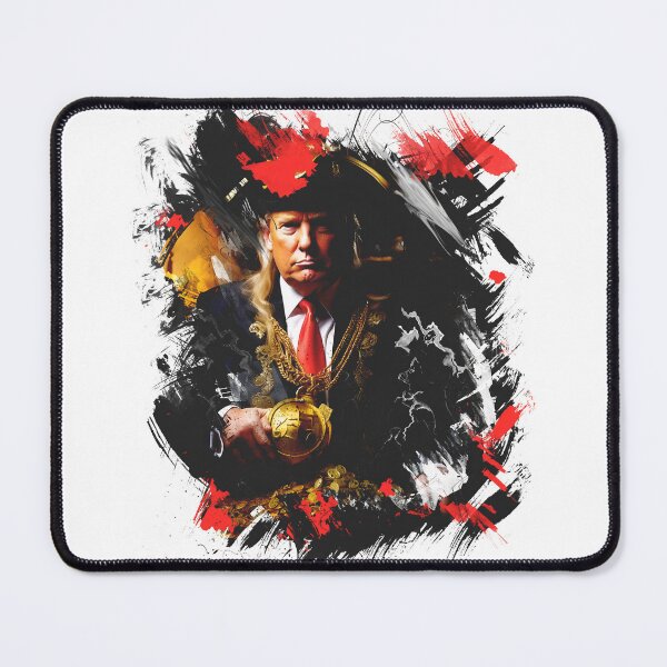 Item preview, Trumped Up: An Urban and vintage Abstract Satire of the Former President designed and sold by Aroncross111.