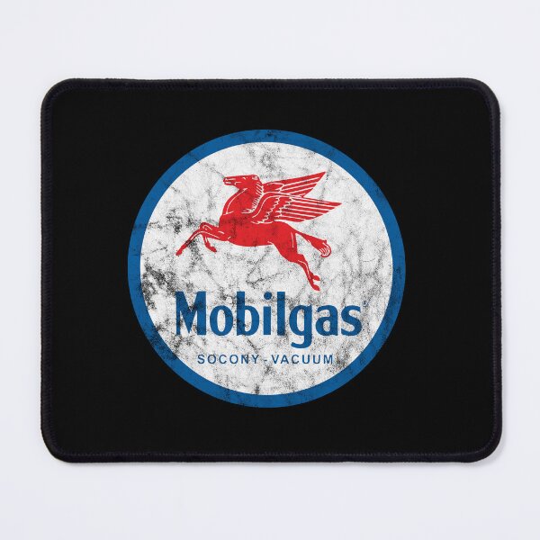 Item preview, Mobil Distressed Vintage Style designed and sold by seekingcerulean.