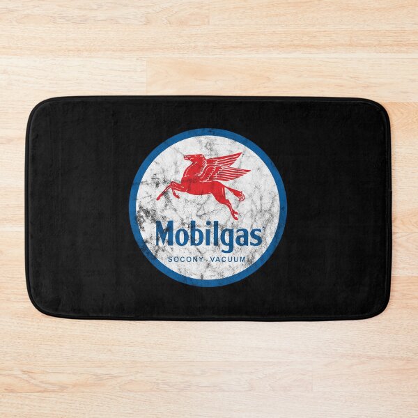 Item preview, Mobil Distressed Vintage Style designed and sold by seekingcerulean.