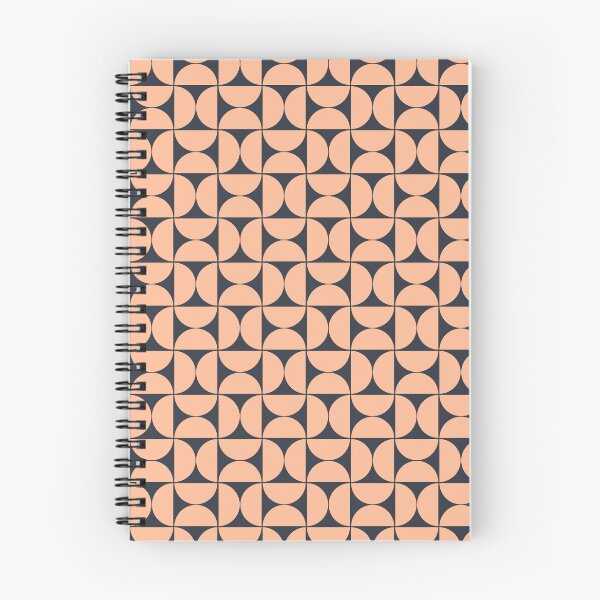 Item preview, Mid-Century Modern Pattern No.62 Mini - Blueberry and Peach Fuzz designed and sold by Zoltan Ratko.