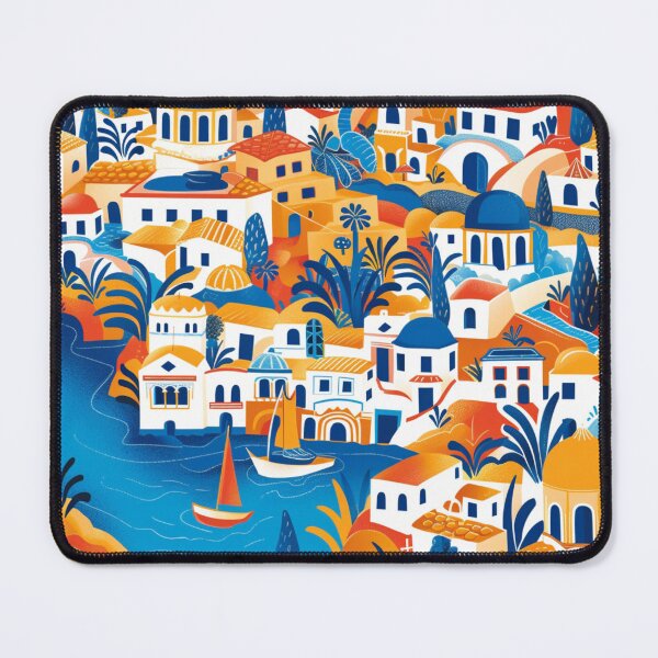 Item preview, Greek Island designed and sold by Myra365Art.