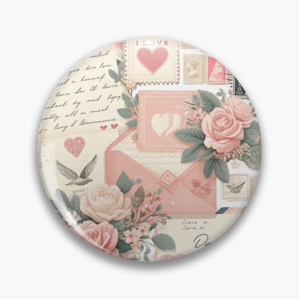 Item preview, Retro Romance: Vintage Valentine Collage designed and sold by Fourseason664.