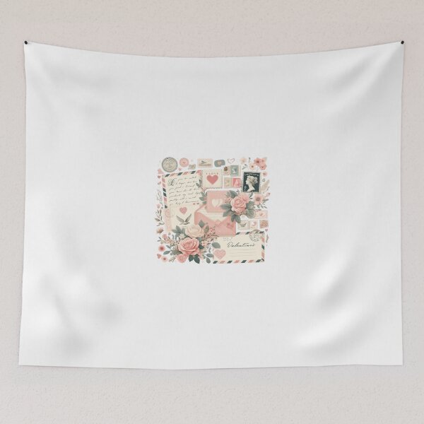 Item preview, Retro Romance: Vintage Valentine Collage designed and sold by Fourseason664.